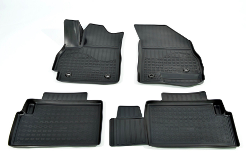 Ковры в салон Norplast/Unidec для KAIYI X3 PRO (2022-), Черный, арт.NPA11-C42-800-2