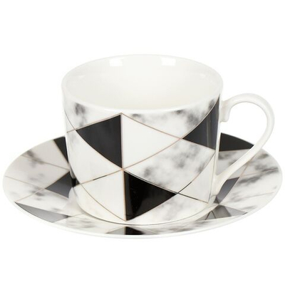 Набор чайный керам, 2 пр, 1 перс, 220 мл, Daniks, Кассиопея