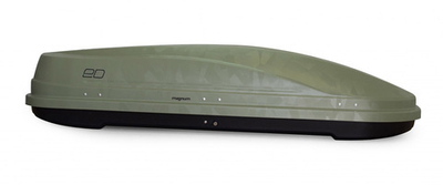 Автомобильный бокс Евродеталь Магнум 580 хаки 220x84x42 ED5-074B