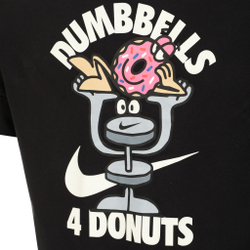 Мужское теннисное поло Nike Dri-Fit Dumbbells T-Shirt Men - Black