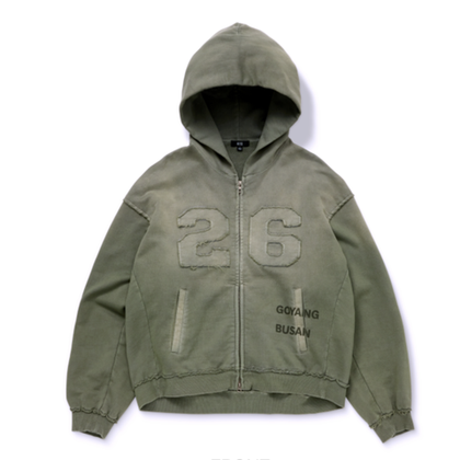 Мерч BTS Zip-up Hoodie_Korea