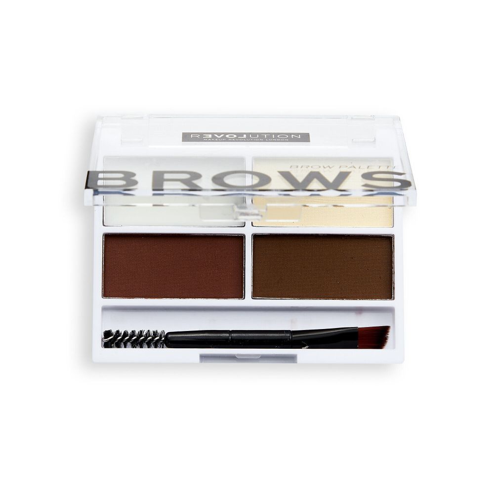 Набор для макияжа бровей Revolution Relove  Brows Brow - Dark