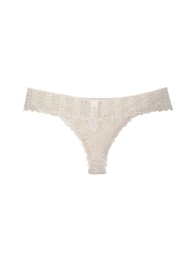 Трусики-бразилиана со средней линией талии Novecento (Размер: 3 размер) (Цвет: бежевый)