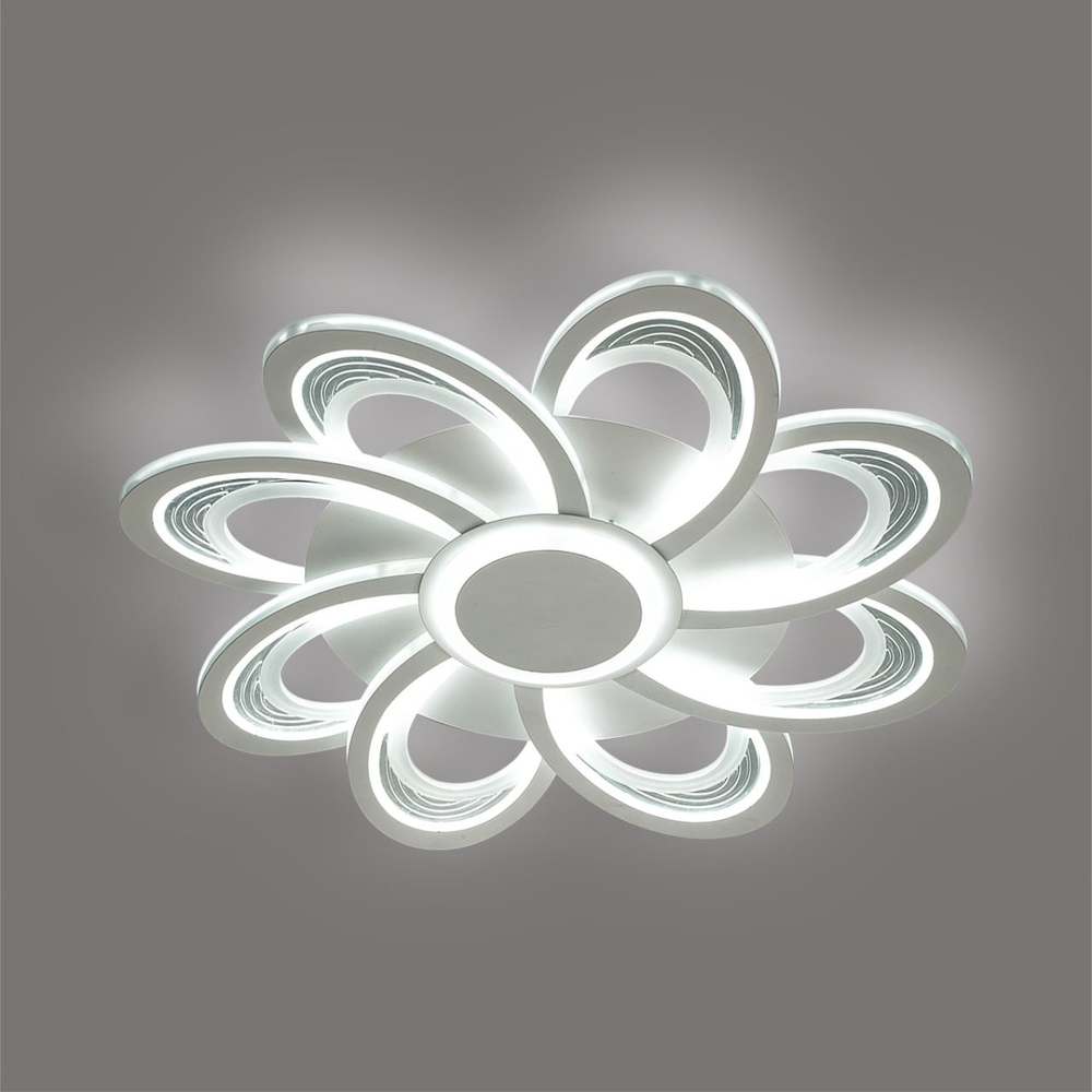 8198/95L LEDIO LN25 000 белый, металл/акрил Потолочный светильник с ПДУ 3000-6000К LED 95W 220V MANILA