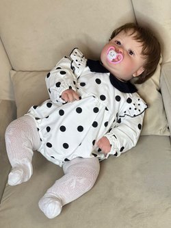 Кукла Реборн мягконабивная 60см в пакете (FA-036)