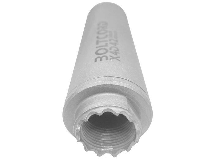ДТКП BOLTCORD (4 камеры), калибр 7.62, резьба M24x1.5, газоразгруженный (BC-D42-X4-300-M24x1,5)