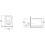 Унитаз подвесной с биде Boheme Mane 970-SET-2-MW, белый матовый с крышкой-сиденьем с микролифтом