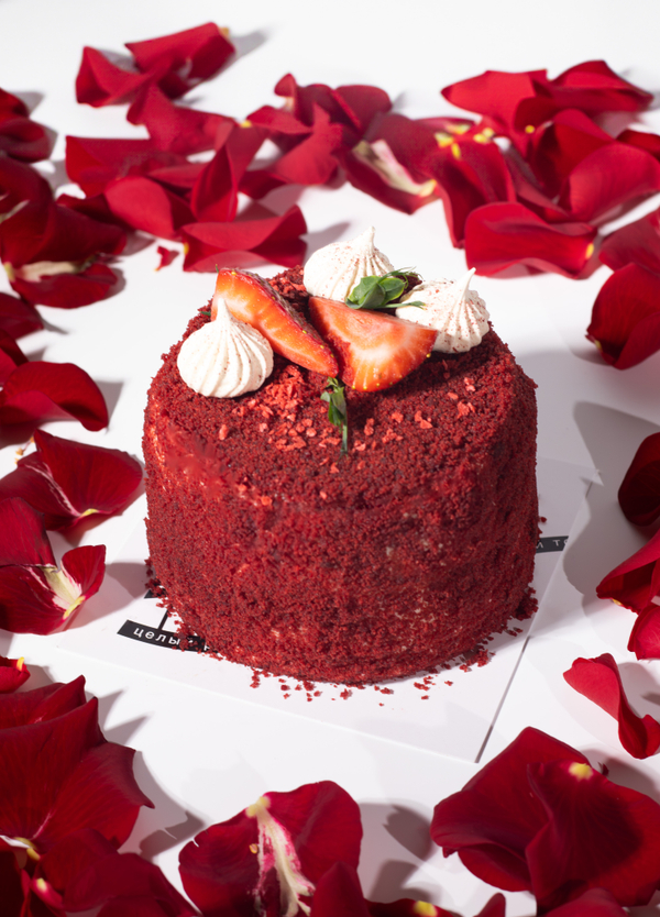 БЕНТО-ТОРТ "КРАСНЫЙ БАРХАТ" ПРЕДЗАКАЗ ЗА 48 ЧАСОВ