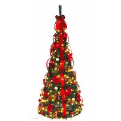 Фигура Gerimport Ny декоративная ёлка новогодняя 150 Led 75х180 см