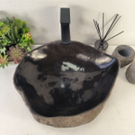 Каменная раковина из речного камня RS-05488 (48*42*15) 0861 из натурального камня