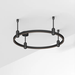 Основание ART-APRIORI-ROUND-ROD-200-R600 (BK) (Arlight, IP20 Металл, 3 года) 048494