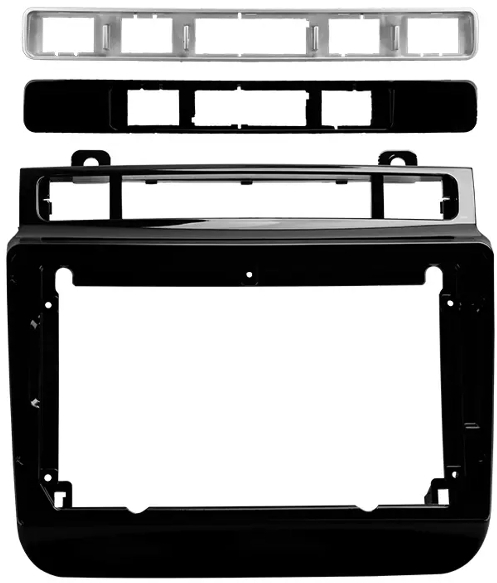 Магнитола для VW Touareg 2 NF 2010-2018 (RNS850) - Teyes CC3-2K-360 монитор 13" 2K QLED на Android 10, 6Гб+128Гб, CarPlay, 4G SIM-слот, 4 камеры в комплекте