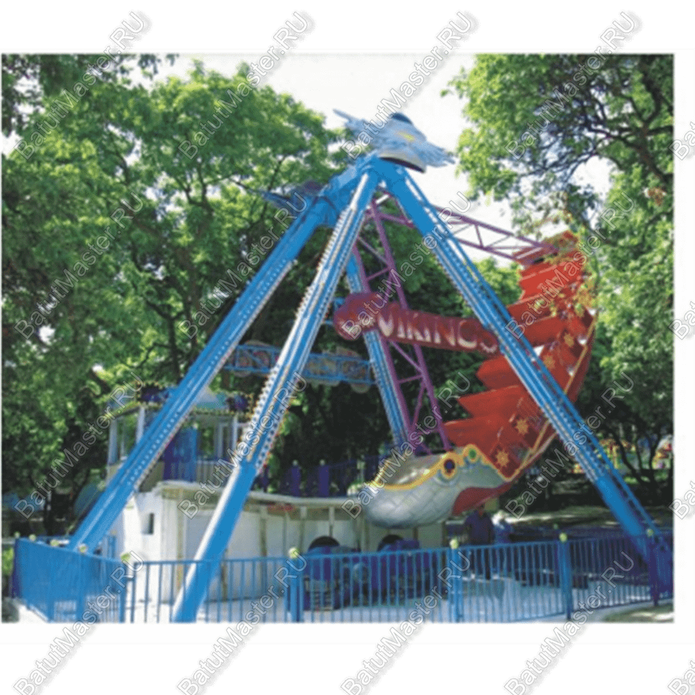 Электрическая Аттракцион карусель «Маятник 3», 11×7,8×9 м