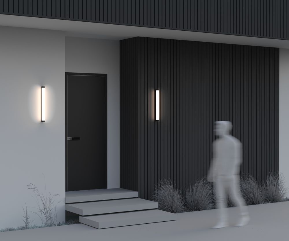 Уличный настенный светодиодный светильник Maytoni Rounge O482WL-L16B3K