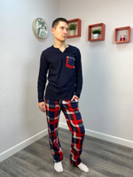 Пижама мужская "Горец К.П" брюки (Оптима)