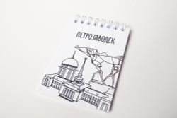 Блокнот на пружине в ассортименте