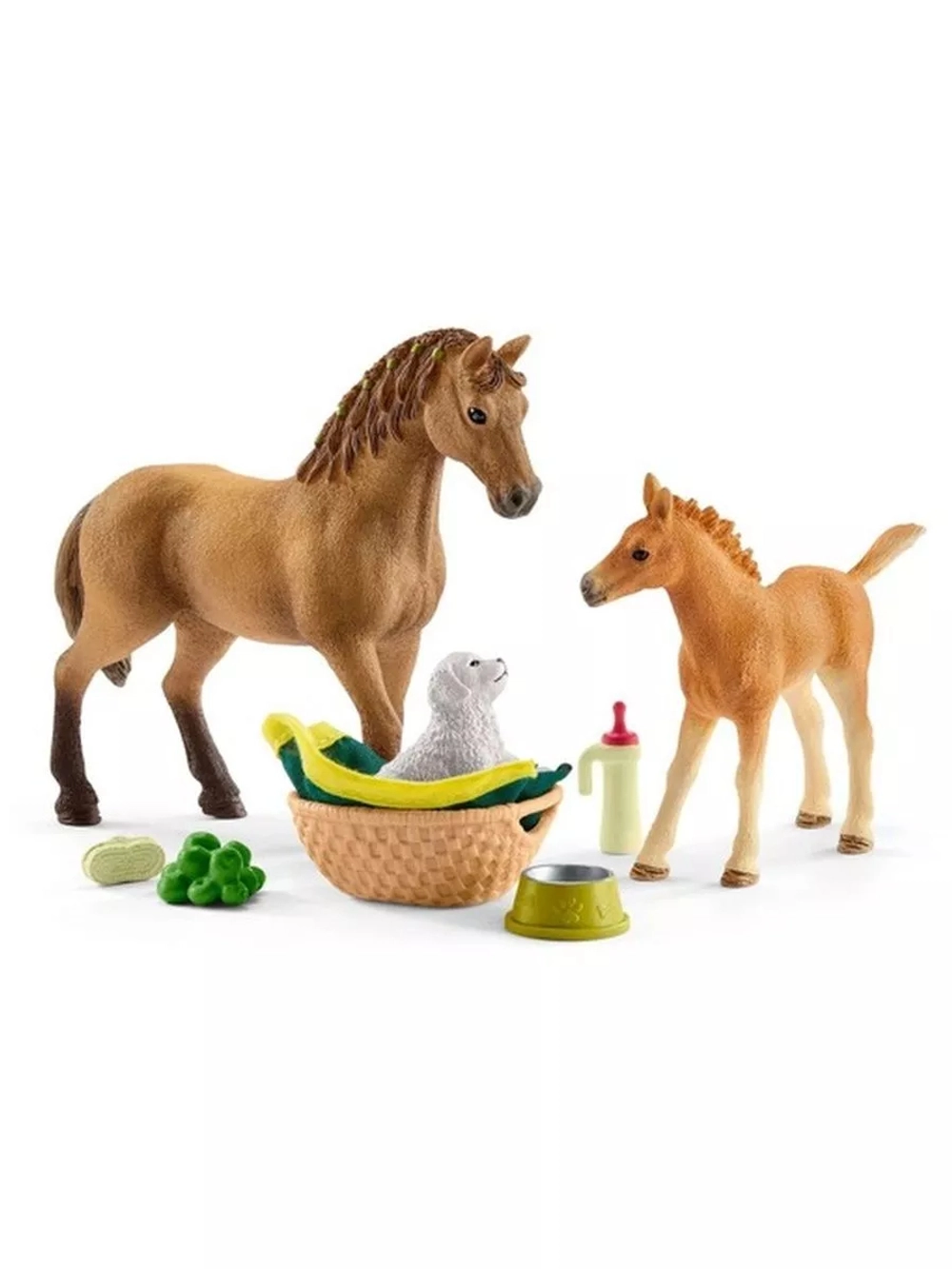 Набор Сара ухаживает за детенышами Schleich 42432