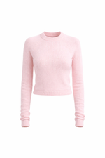 Джемпер из нейлона в розовом цвете