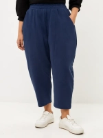 Брюки бананы утепленные с начесом широкие