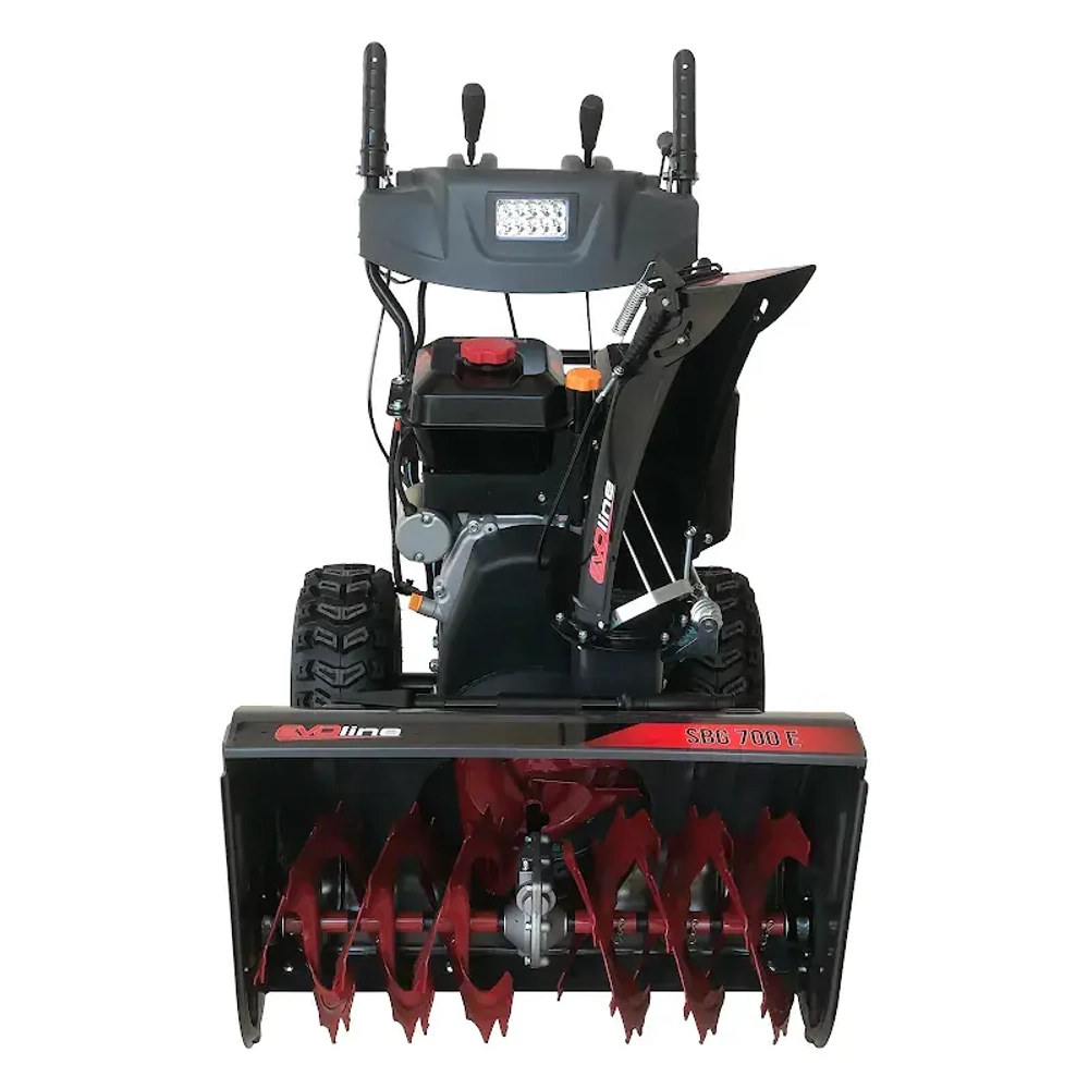 EVOline SBG 700 E бензиновый снегоуборщик 13 л.с. ковш 70 см, выброс 15 м, 6 вперед/2 назад