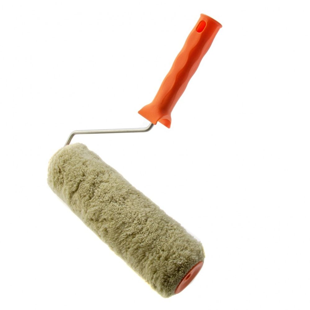 Валик "Фасадные работы", 250мм,ворс 18мм,D 48мм,D ручки - 6 мм,полиакрил,полиэстер// Сибртех 80207