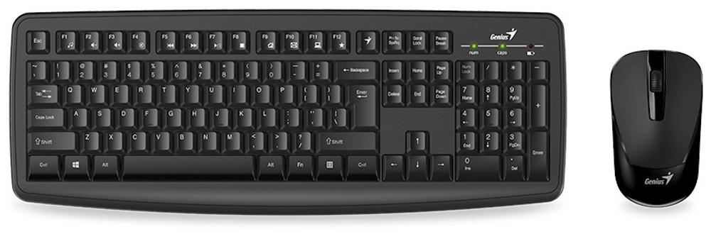 Клавиатура Genius Smart KM-8100 черный + мышь