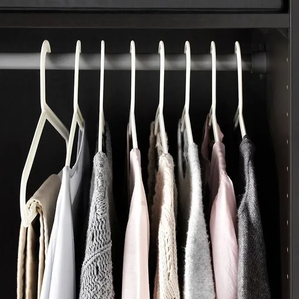 Набор вешалок (плечики) Docksta 8 шт, зеленый, полипропилен