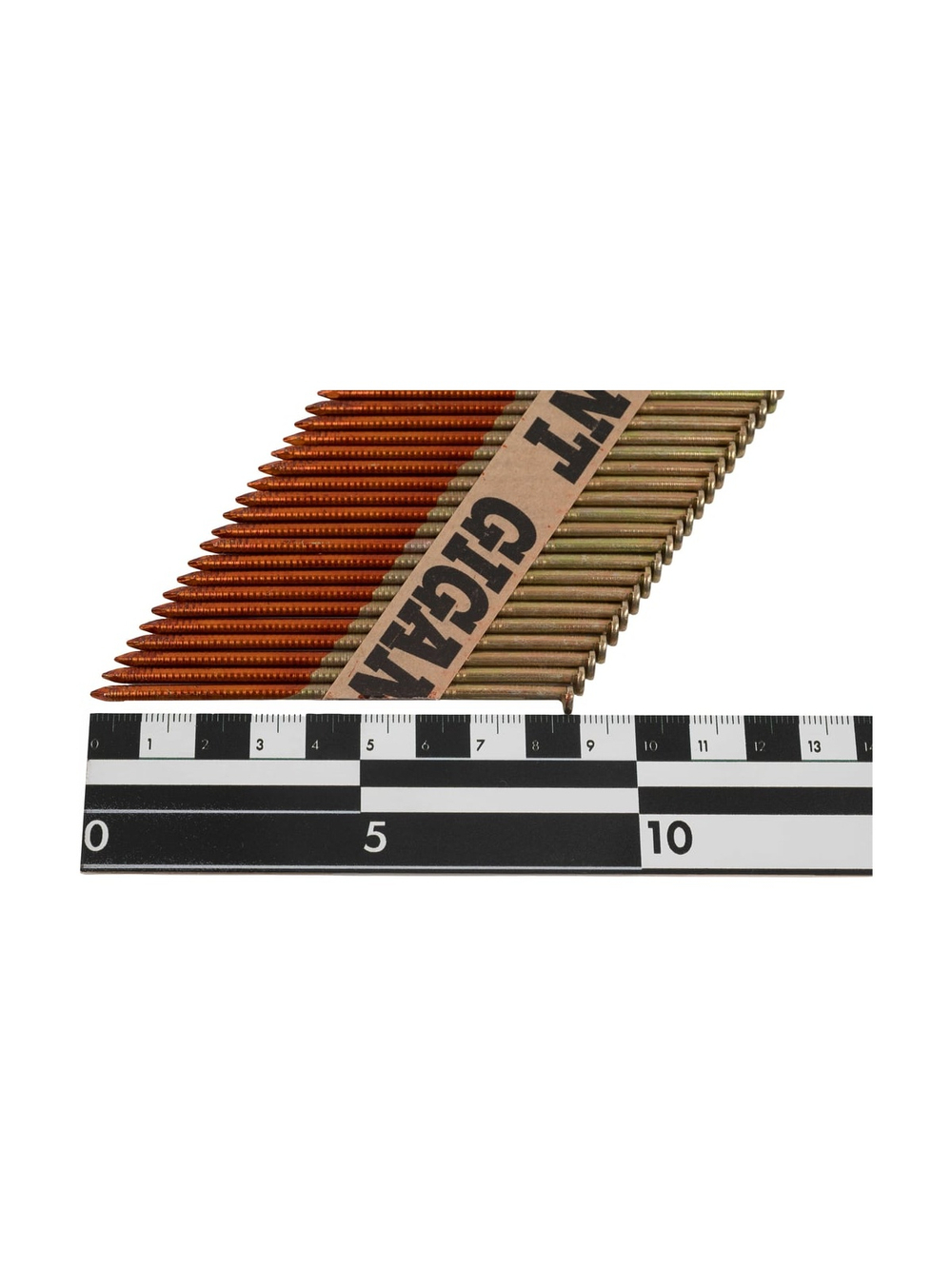 Реечный гвоздь по дереву 3,05x90 рифлёный, гальванич. 2000шт. Gigant GGR-90-3RH