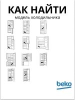 Ручка белая для холодильника 5753580100 Beko