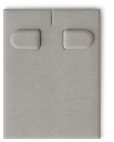 Вкладыш 08/наклонный/для серег/2 язычка/прорезь для нитки