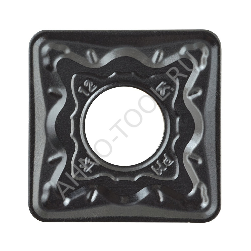 Пластина твердосплавная ISO SNMG120412-PMA ACP20E AHNO по стали, получистовая