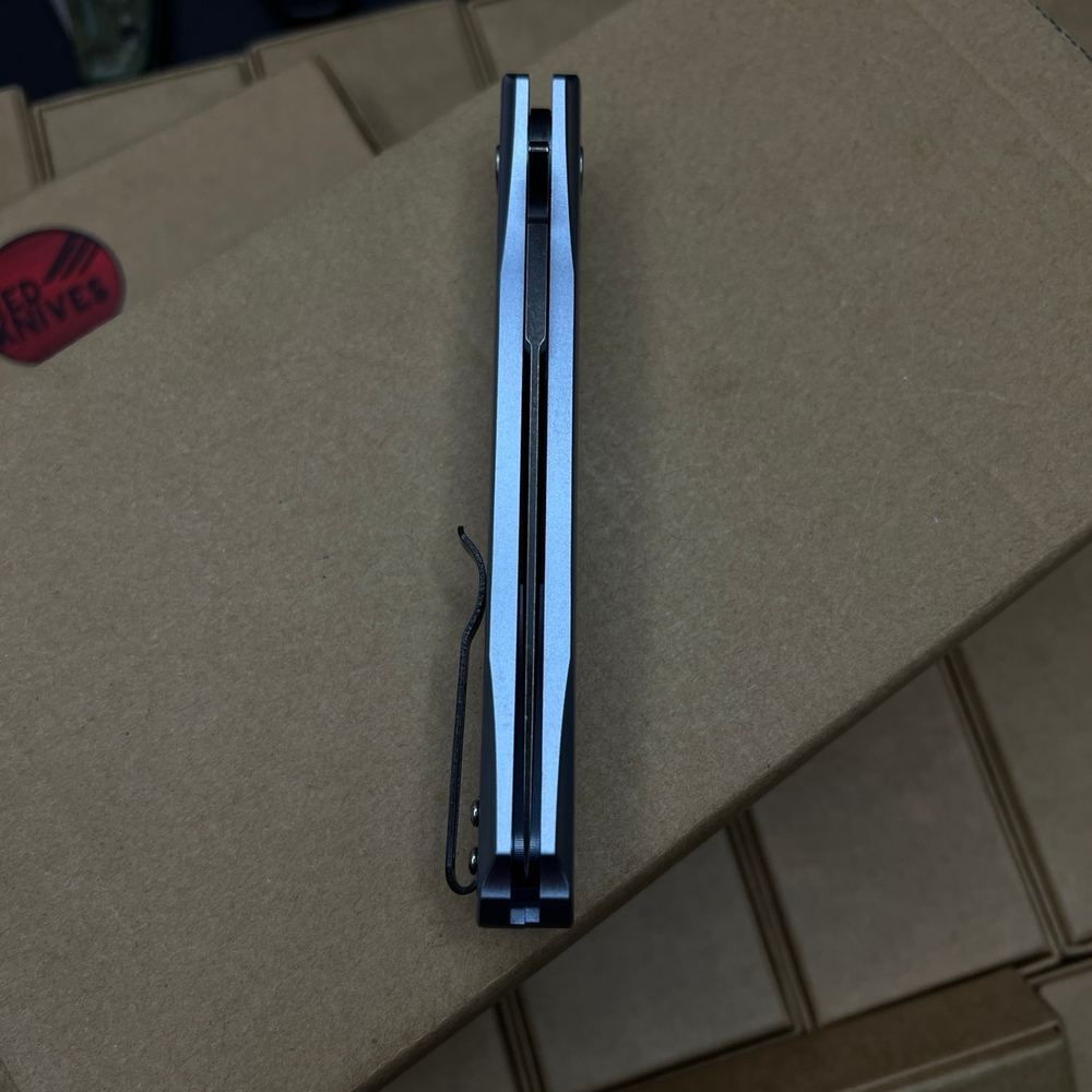 Нож Pro-Tech DON - небесная рукоять алюминий, клинок блэквош