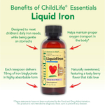 ChildLife Essentials, Liquid Iron, с натуральным ягодным вкусом, 118 мл (4 жидк. унции)