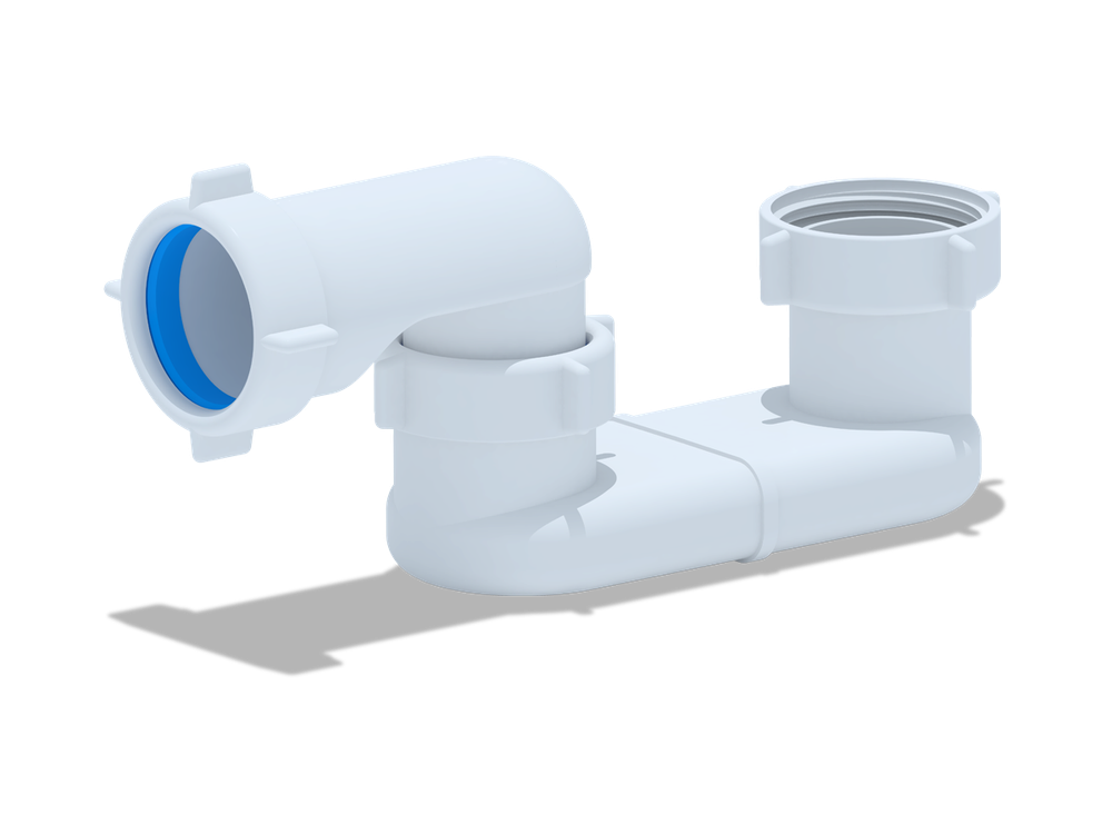 Сифон Ани для ванныплоский 1 1/2