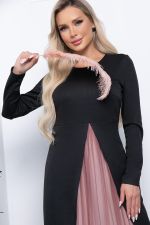 Платье "Аларика" П7274 (блэк) LT Collection (Акция)