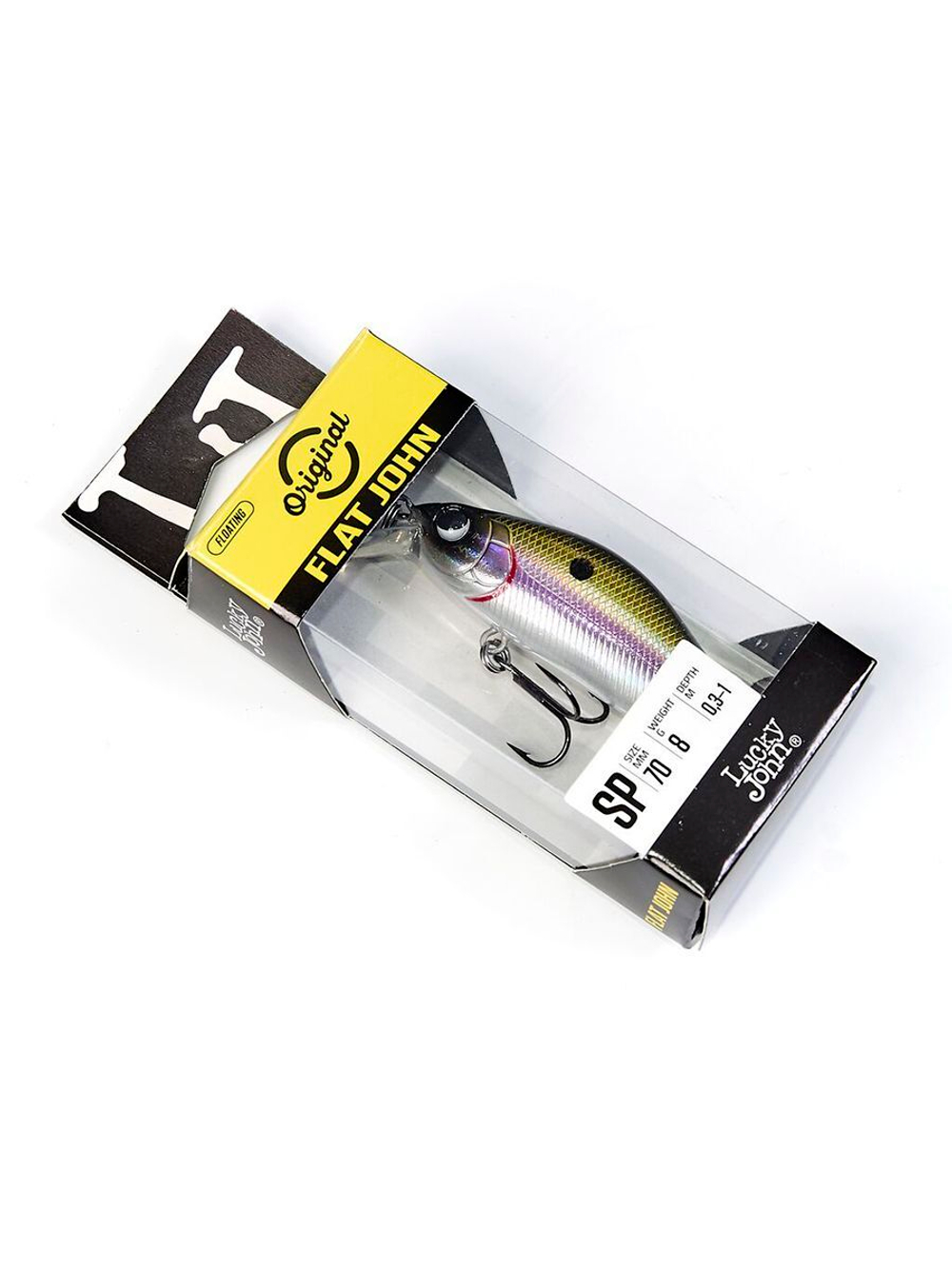 Воблер суспендер Lucky John Original FLAT JOHN 07/A82