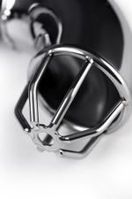 Пояс верности мужской, TOYFA METAL (серебристый) закрытый (Цвет: серебряный)