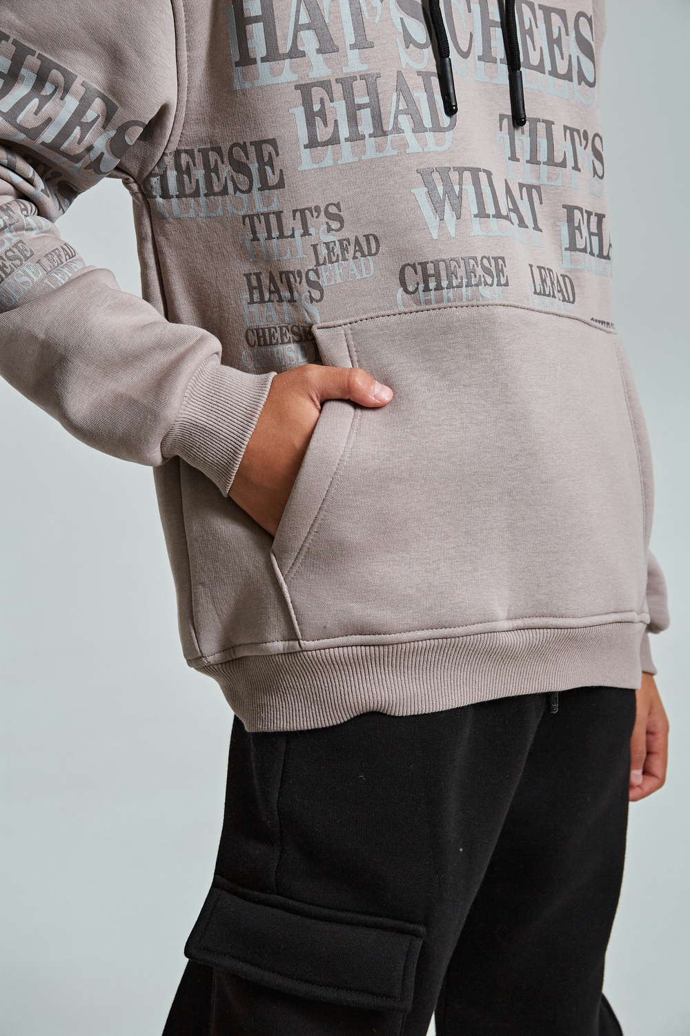 Свитшот дл/р начесом д/м LEYZ 10033