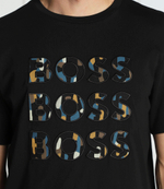 футболка teelogofun BOSS ORANGE - черный(50473066)