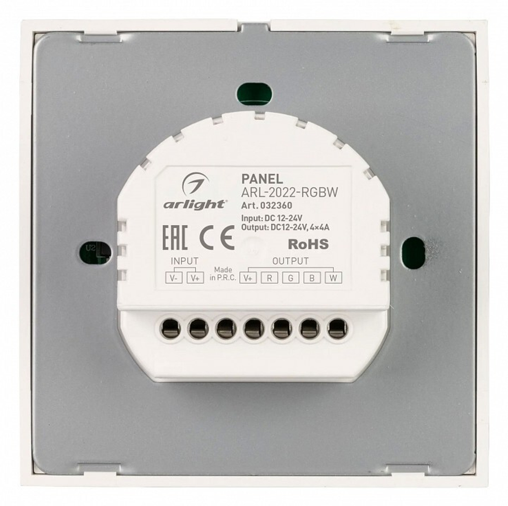 Панель-регулятора цвета RGBW сенсорный накладной Arlight COMFORT 032360