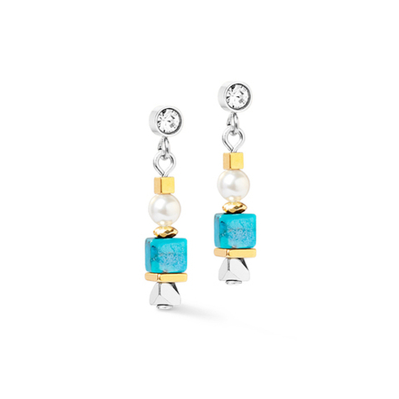 Серьги Coeur de Lion Turquoise 4314/21-0600