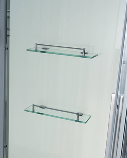 Душевая кабина AvaCan (АваКан) EM5811RLEDT с высоким поддоном, с ГМ, с электрикой и LED освещением, 110х80х220