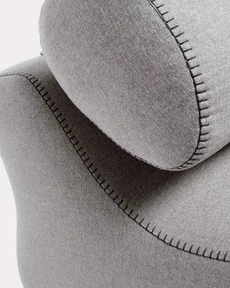 Кресло Club серое