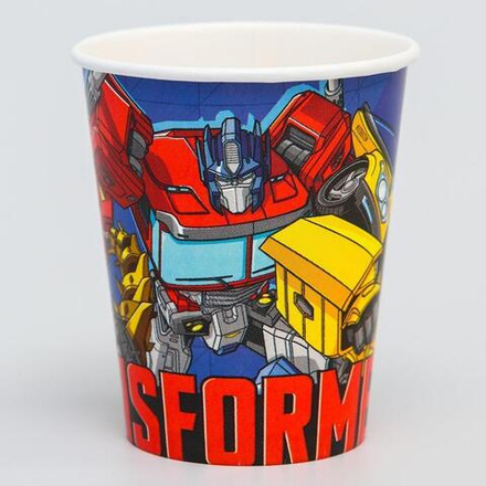 Распродажа Стакан бумажный СДР Трансформеры 10шт.