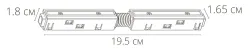 Коннектор для магнитного шинопровода Arte Lamp LINEA-ACCESSORIES