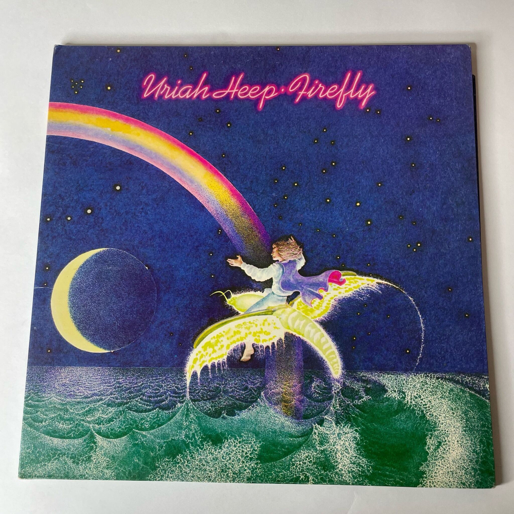 Винтажная виниловая пластинка LP Uriah Heep Firefly (UK 1977) The Hanging Tree