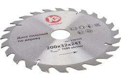 Калибр Диск пильный 200 x 32; 30 зуб.