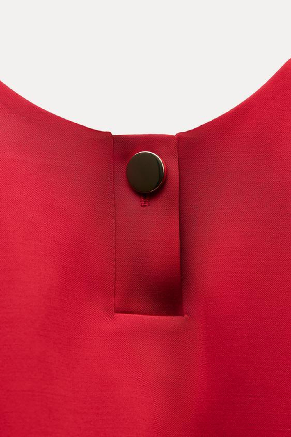 ZARA ТОП БЕЗ РУКАВОВ, КРАСНЫЙ