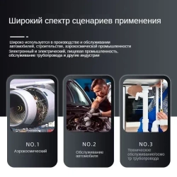 Автомобильный эндоскоп 6.3мм поворот 360 степень/1m