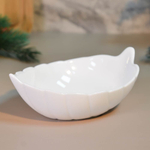 Салатник 14см Листья, опаловое стекло, MILLIMI